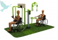 Уличные тренажеры для инвалидов - Доступная среда