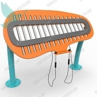Ксилофон наклонный для МГН - Доступная среда