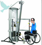Колонна с тросами для инвалидов - Доступная среда