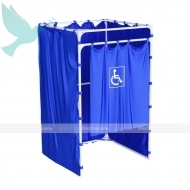 Специальная кабина для голосования, ГОСТ, 1200x1200 - Доступная среда