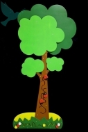 Панель декоративно-развивающая Дерево - Доступная среда