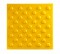 Тактильная плитка ПВХ, жёлтая (конус в шахматном порядке) 300 x 300 мм - Доступная среда