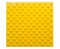 Тактильная плитка ПВХ, жёлтая (конус в шахматном порядке) 500 x 500 мм - Доступная среда