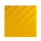 Тактильная плитка ПВХ, жёлтая (диагональ) 300 x 300 мм - Доступная среда